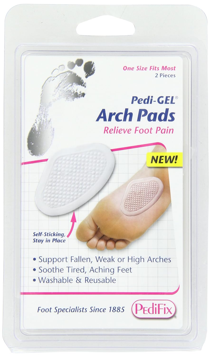 Buy PediFix Pedigel Arch Pads, 2Count Online at Low Prices in India Amazon.in