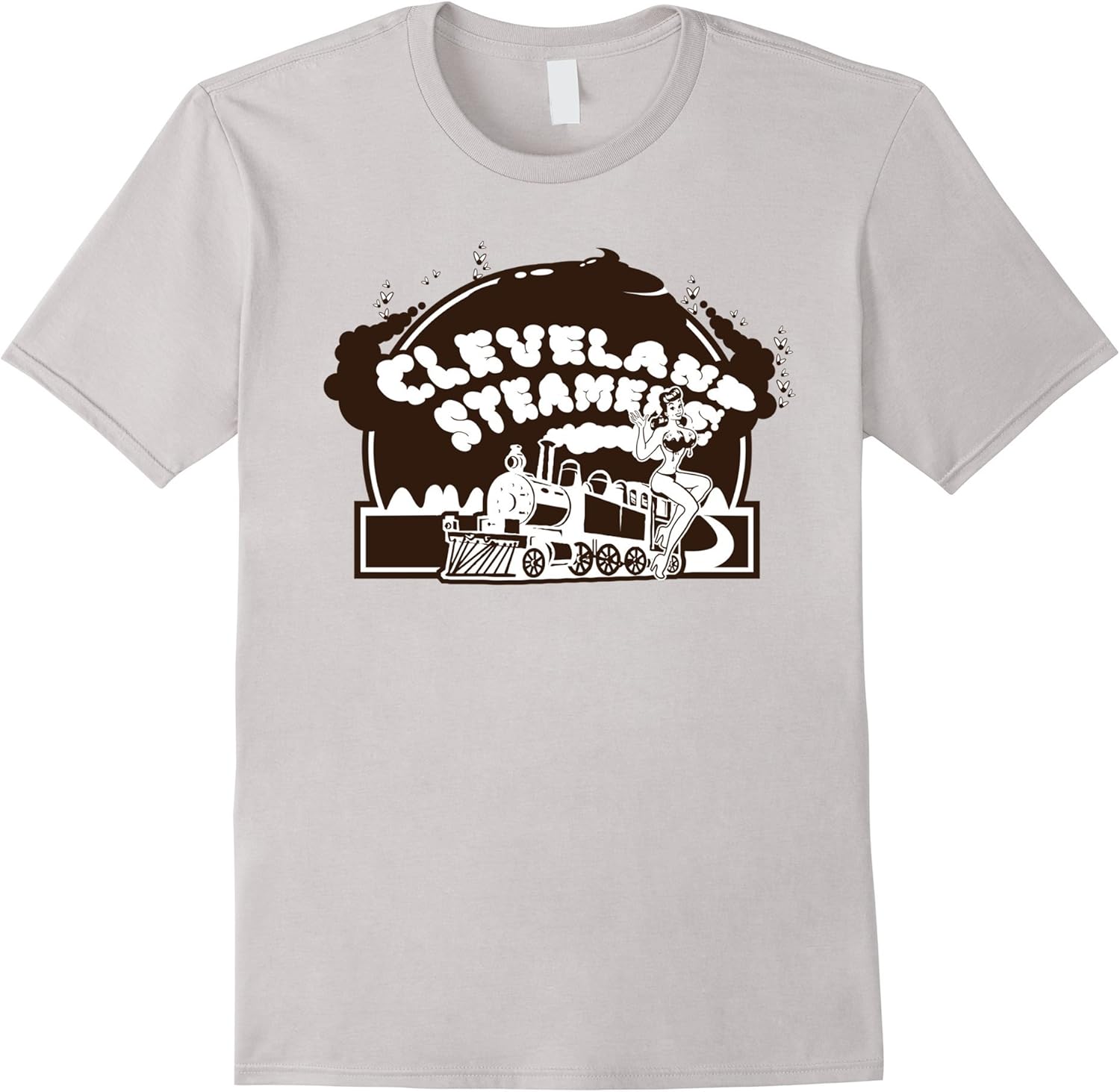 Funny Cleveland Steamers Train T Shirt Clothing