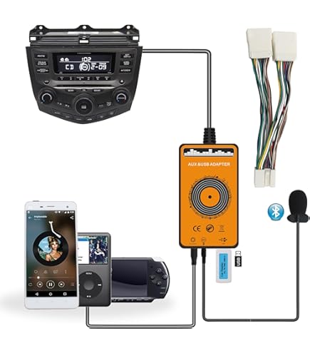 BTK Bluetooth 5.2 Adapter AUX Passend Für TOYOTA Yaris Avensis Auris Prius 6+6 P