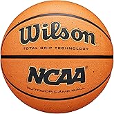 WILSON NCAA Outdoor Game Basketballs - Orange, Size 6 and Size 7