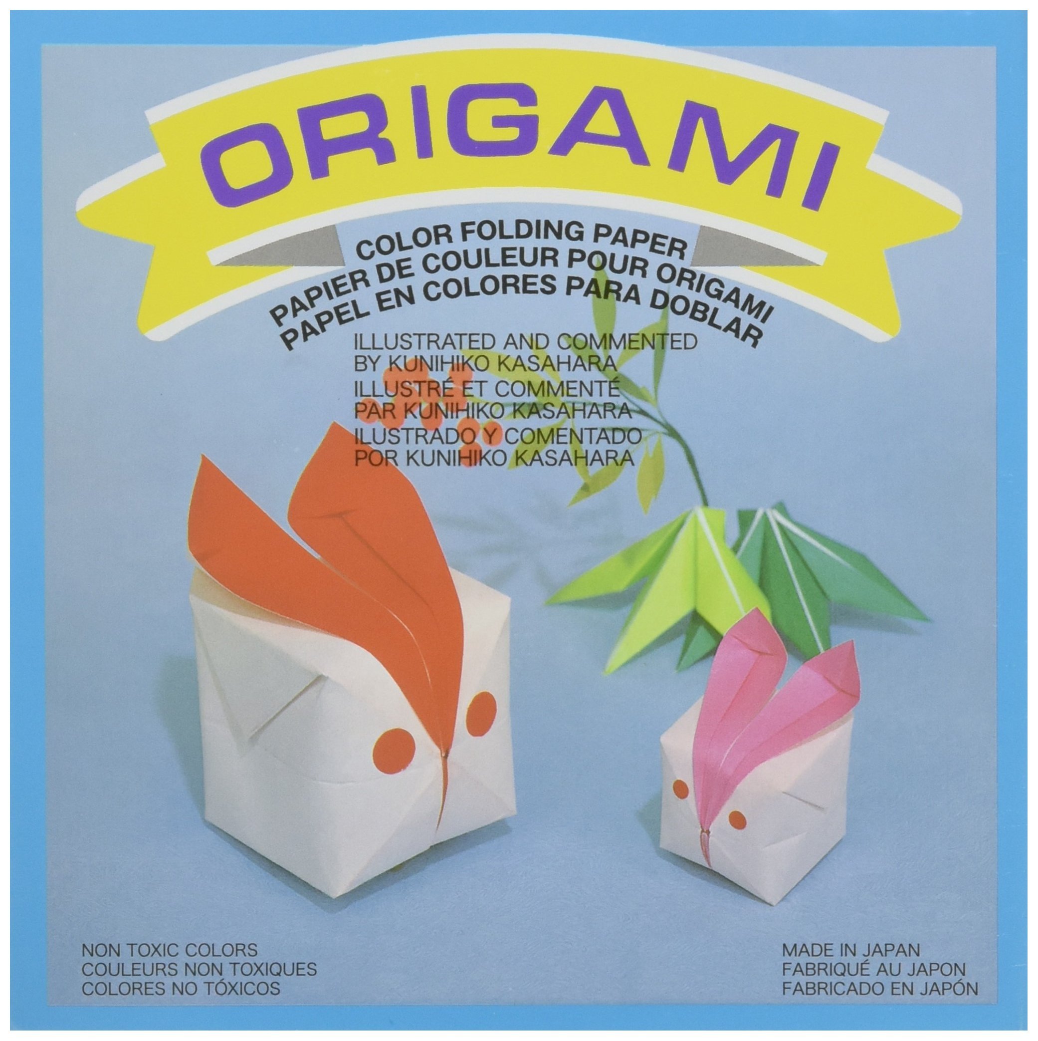 Aitoh OG-4-500 Origami Paper 5.875-inch x 5.875-inch 500 Sheets-Assorted Colors