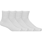 Dr. Scholl's mens 4 Pack Diabetic and Circulatory Non Binding Ankle Socks