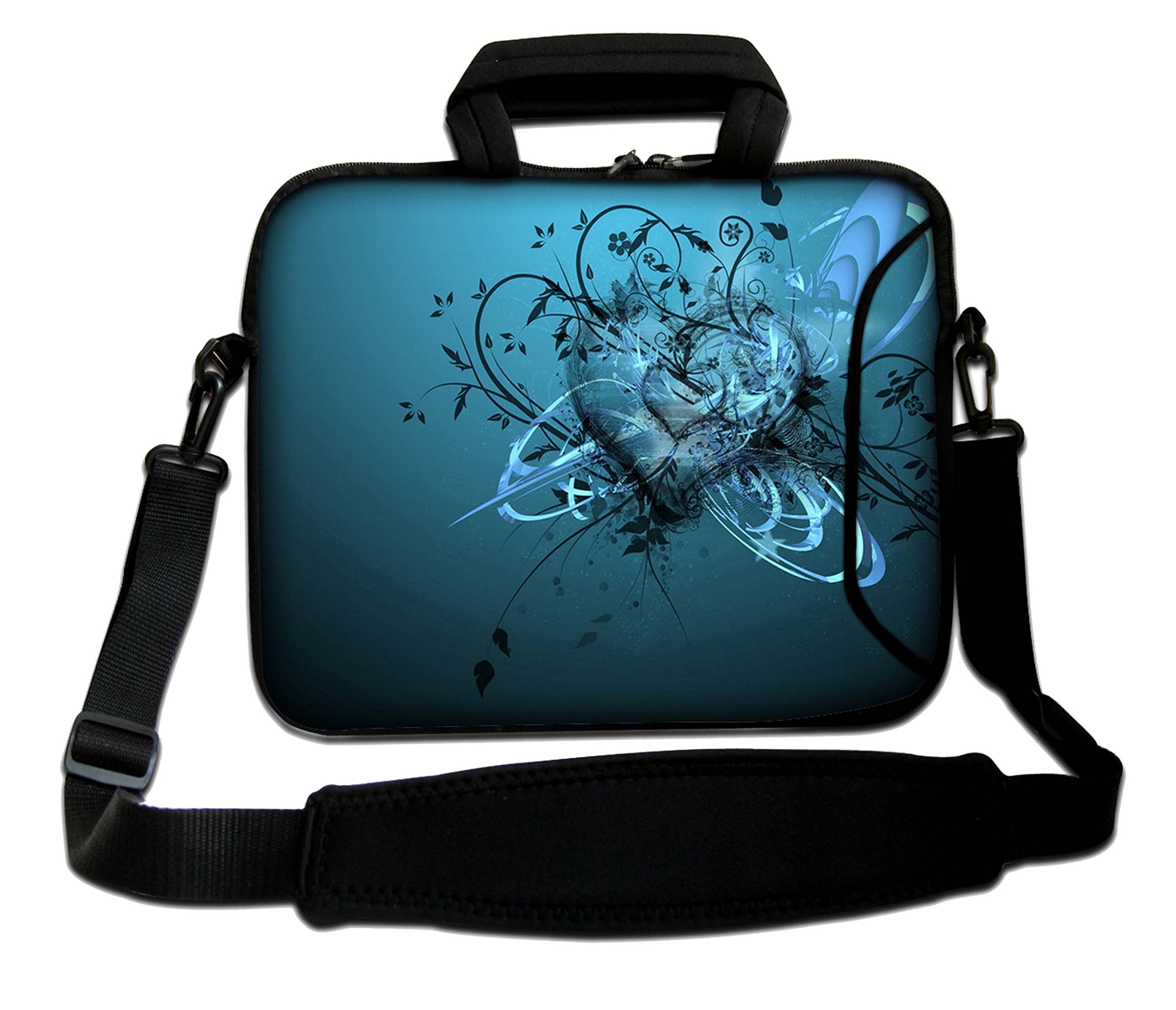 15" 15.2" 15.4" 15.6" inch Laptop Notebook Soft Bag Neoprene Case With Handle and Shoulder Strap