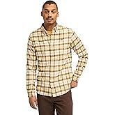 Timberland Mens Midweight Flannel Check Shirt