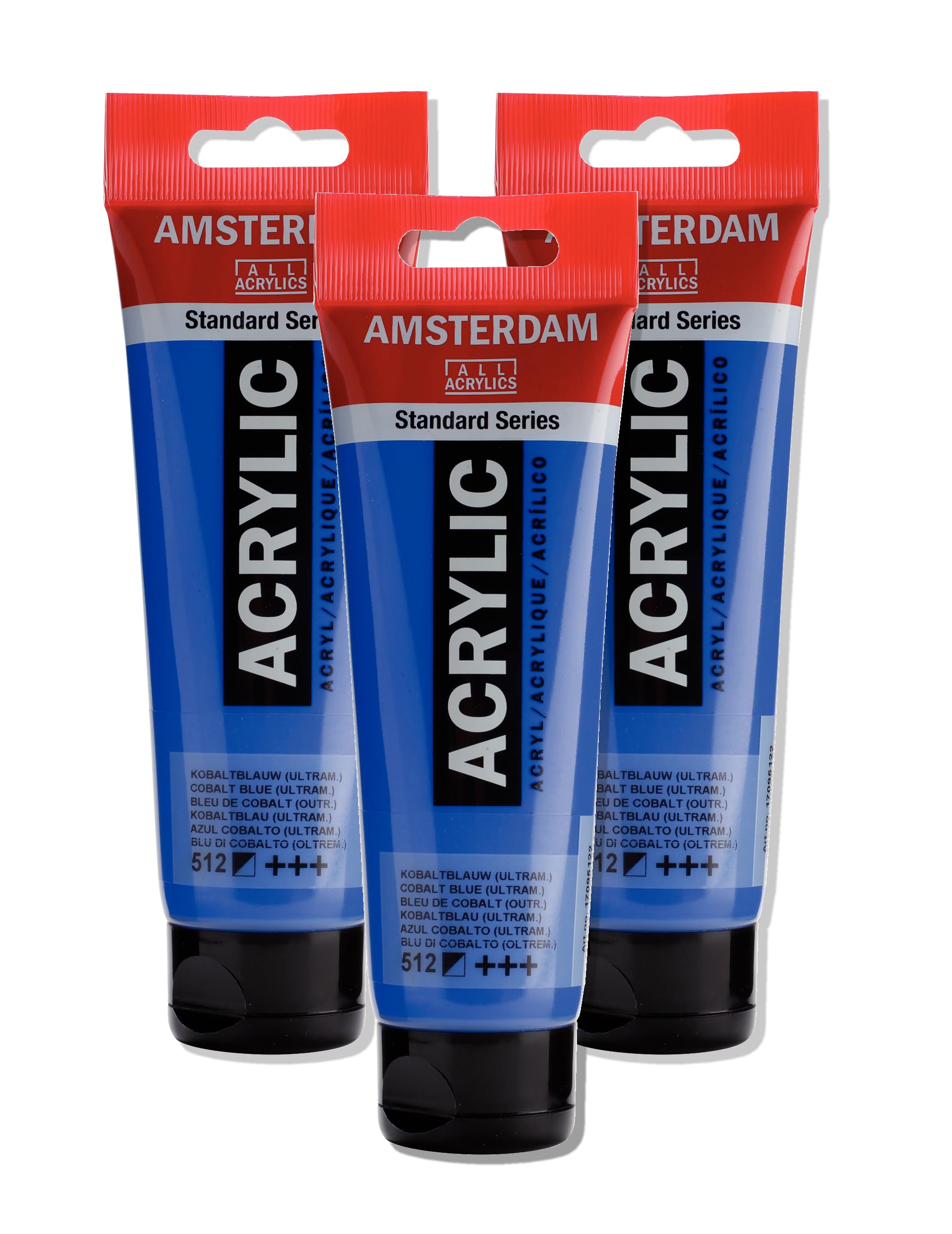 Amsterdam Standard Series Acrylic Tube 120 ml Cobalt Blue (Ultramarine) 512 (17095122) — image 1