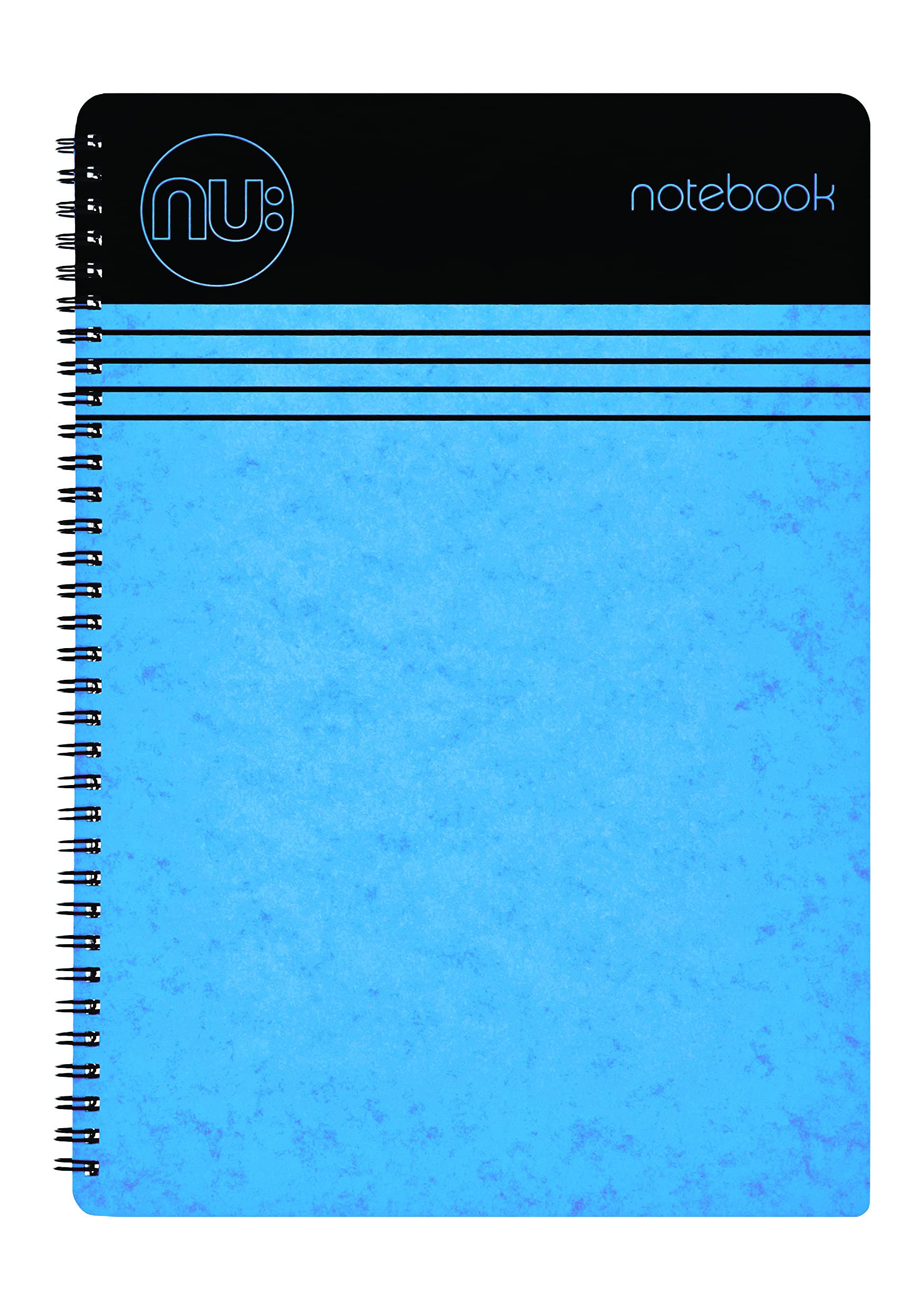 NU Notebooks - Craze Cloud Range - A4 Blue Notebook - Wirebound Notebook - Stationery Notebooks - Ruled Notepad - 110 Pages, NU003356-FSC-BL