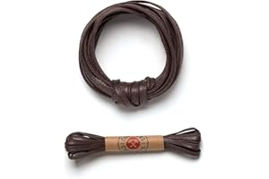 COBBLER'S CHOICE CO. FINEST QUALITY Premium Flat Waxed Cotton Boot Laces - Cobbler's Choice Shoe Laces - Durable and Beautiful Laces!