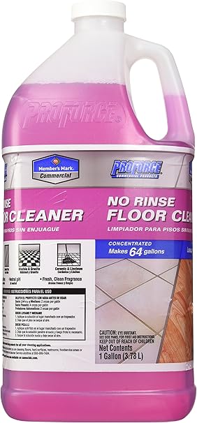 Amazon Com Proforce No Rinse Floor Cleaner 1 Gal Home Improvement