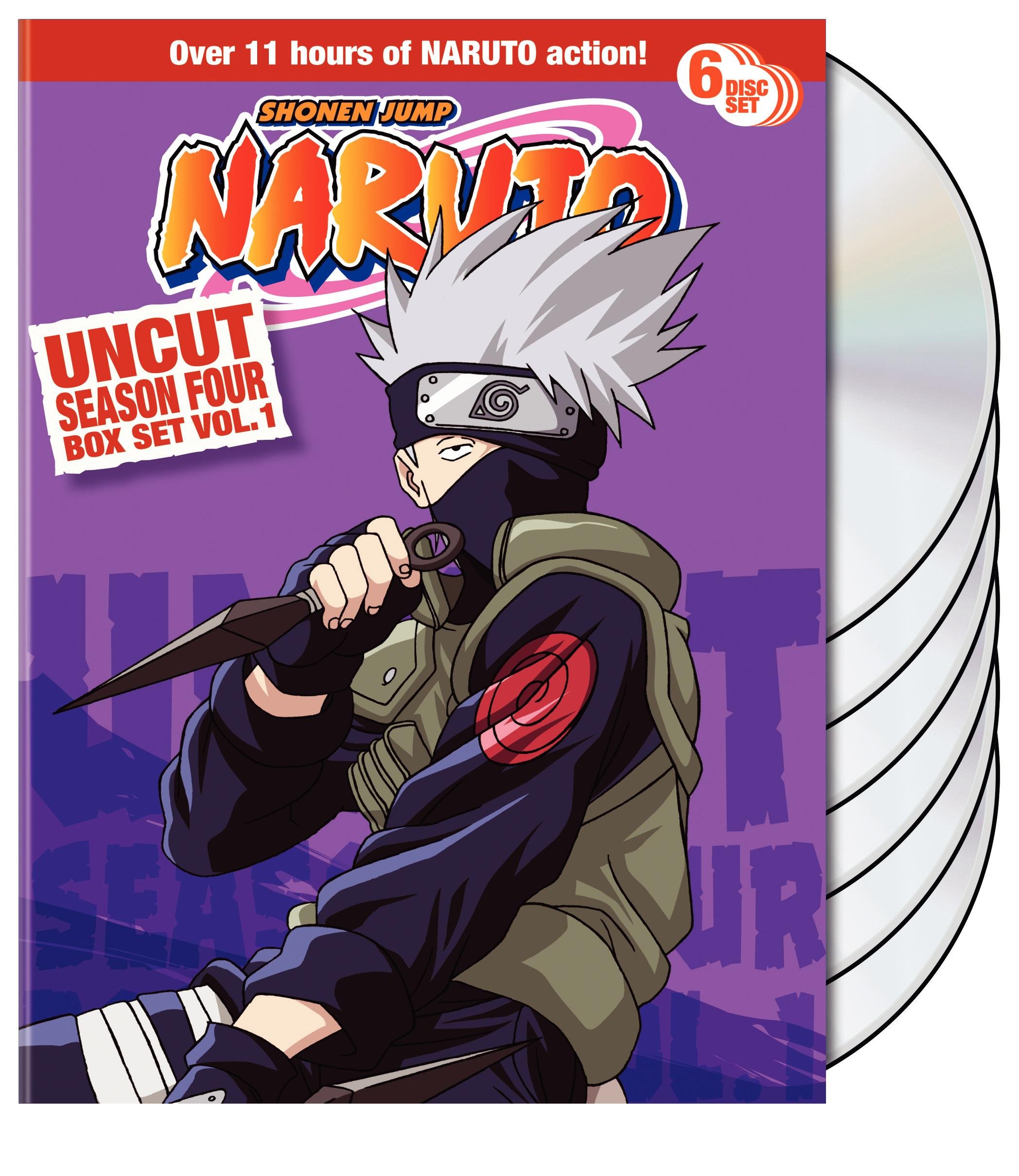 Naruto Uncut Box Set Season 4 Vol 1 Buy Online In India At 