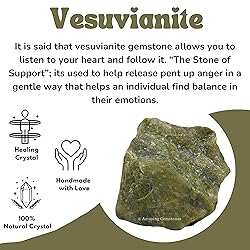 Vesuvianite Raw Crystals and Healing
