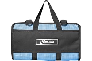 Chuanke Lure Bag 6 Pocket PVC Protective Cover Durable Fishing Bag Trolling Lure Tackle Box