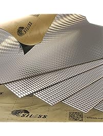 Siless 80 mil 36 sqft Sound Deadening mat - Sound Deadener Mat - Car Sound Dampening Material - Sound dampener - Sound deadening Material Sound Insulation - Car Sound deadening Bulk Kit Trunk Noise