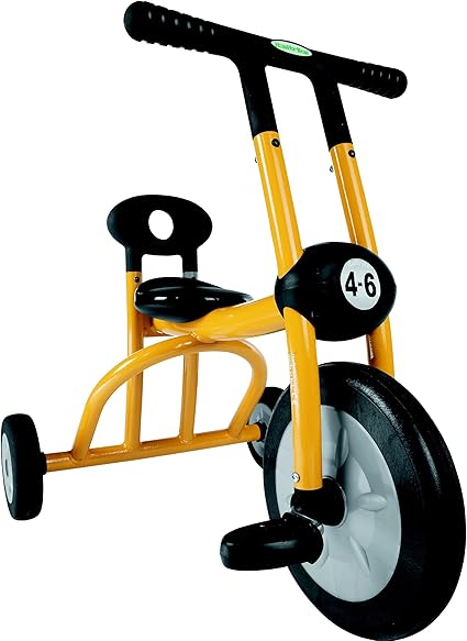 triciclo amarillo