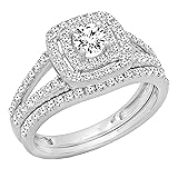 Dazzlingrock Collection 1.00 Carat (Cttw) 10K Round