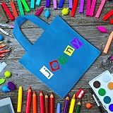 Pengxiaomei 24 Pcs Non-Woven Party Bags with Handles Blank Tote Kids Gifts view 3