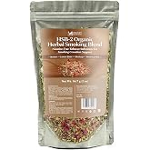 HSB-2 Nicotine-Free Tobacco Substitute for Smoking Cessation Support &ndash; Herbal Smoking Blend &ndash; Mullein, Skullcap, Calendula, Rose Petals &amp; Catnip &ndash; No-Tobacco No-Nicotine No-Caffeine &ndash; 2 oz (56.7 g)