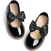 shoeslocker Toddler Girl Dress Shoes Little/Big Girl Mary Jane Shoes Wedding Party Girls Princess Flat Shoe