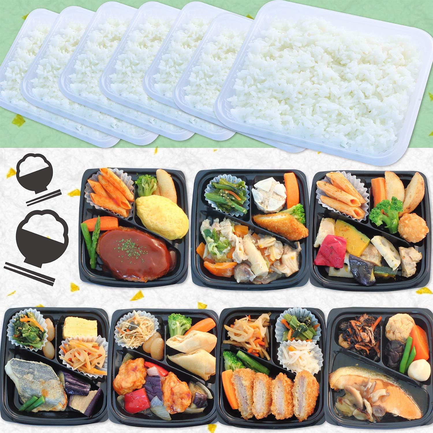 Amazon ご飯付き冷凍弁当 7食セットa 銀座萌黄亭 自然解凍で食べれる お歳暮 両 親 のし ギフト対応 可 お弁当 冷凍食品 和洋中 電子レンジ 宅配食 送料無料 おかず 惣菜 一人暮らし 銀座萌黄亭 冷凍弁当 通販