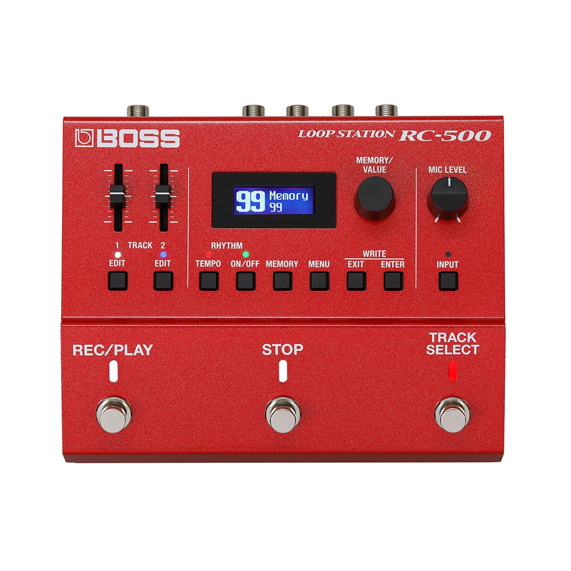 BOSS RC-500 Loop Station | Advanced Two-Track Looper with Onboard Mixing & Deep Control Options | Class-Leading Sound Quality | 16 Versatile Drum Kits | 13 Hours Record Time | Expanded Control Support