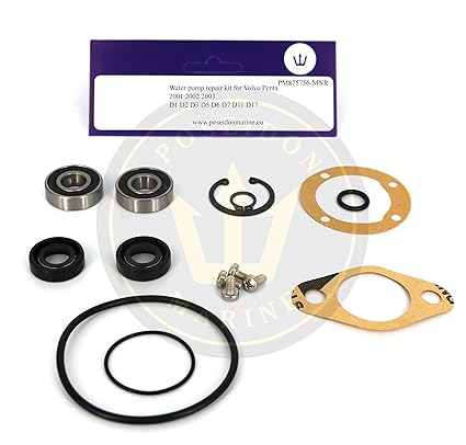 Amazoncom Poseidon Marine Raw Water Pump Repair Kit For