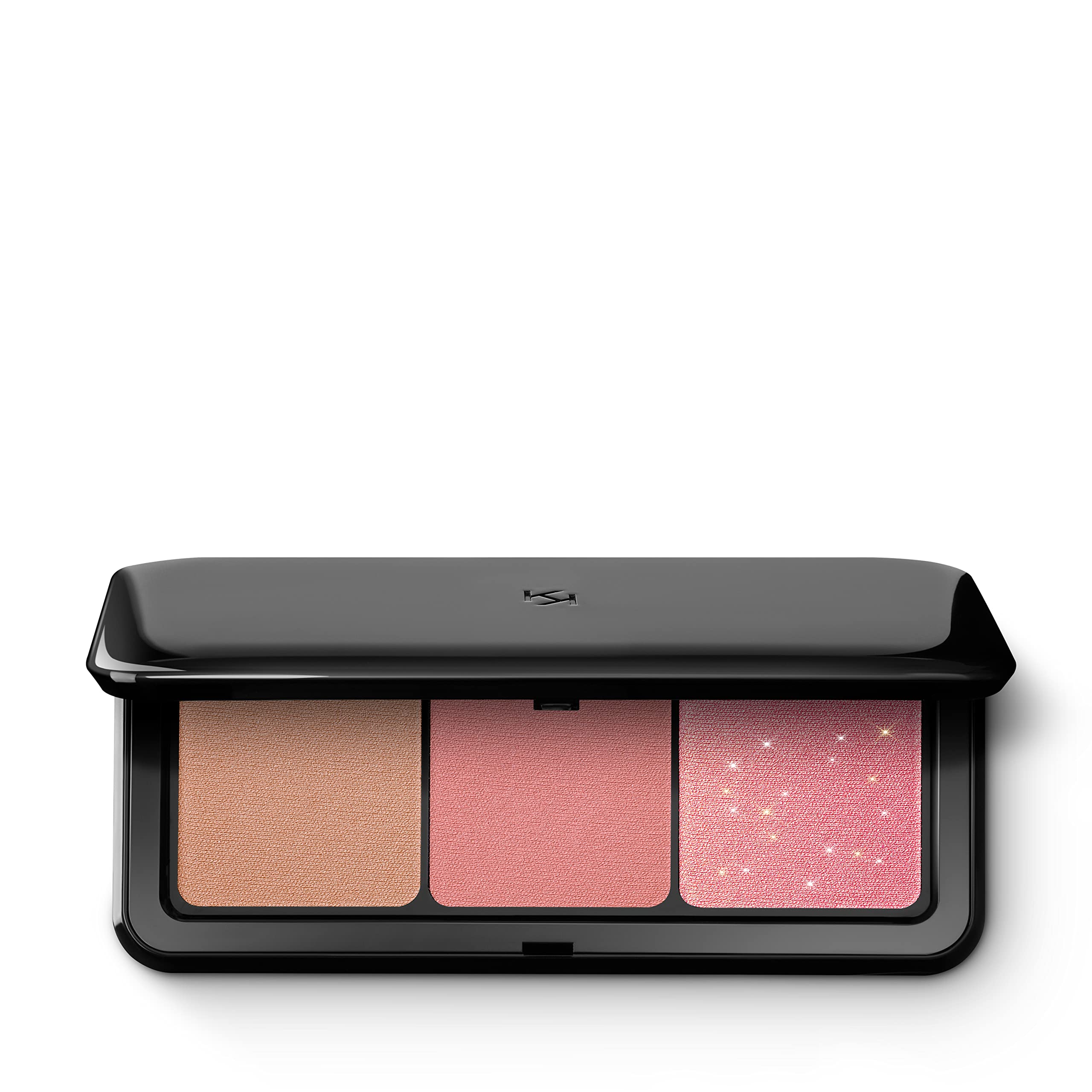 KIKO Milano Multi Finish Trio Blush & Bronzer Palette 02 | Face With 1 And 2 Blushes In Matte Metallic Finishes, 02 Mauve