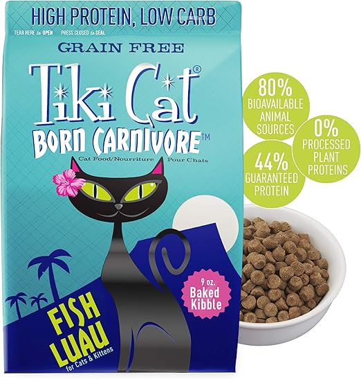 carbohydrate free cat food