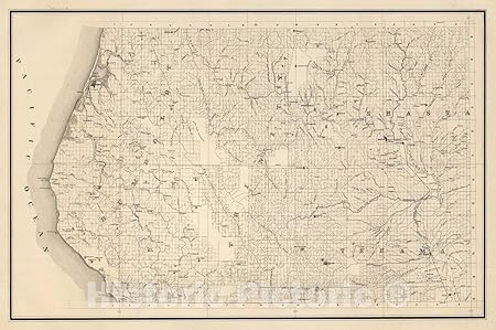 Amazon Co Jp 歴史地図 北カリフォルニア州ハンボルト トリニティ郡 北カリフォルニア州 州エンジニアの地図 シート3 14 ヴィンテージウォールアート 68in X 44in 6844 Rmsy1 Generic