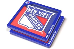YouTheFan NHL 3D logo Series Coasters