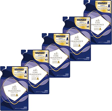 Amazon ファーファ ファインフレグランス ファブリック ミスト オム 詰替5個セット 芳香 消臭スプレー用 ファーファ 液体柔軟剤