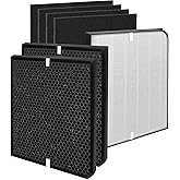7-Pack AD3000/AD3500 Replacement Filter Compatible with Air Doctor AD3000 / 3500 3000M, 3000Pro Air Purifier, Include 1 Premium Filter + 2 Carbon Filters + 4 Pre-Filters