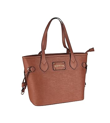 Giordano Womens Handbag Apricot (EMG2721)
