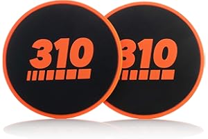 Core Slider Set By 310 Nutrition - Exercise Equipment For Ab, Hip, Back and Leg Workouts - Strengthen Core, Improve Balance and Burn Fat