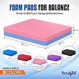 Yes4All Foam Exercise Pad Balance Pad XThick Rose Quartz Serenity view 2