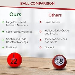 MR CHIPS 11" (Inch) Tall Professional Bingo Set