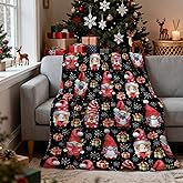 Christmas Gnomes Throw Blanket is Super Soft and Warm,The Lightweight Flannel Blanket is for All-Season Use,A Great Choice for Gifts 40"x30"for Pet