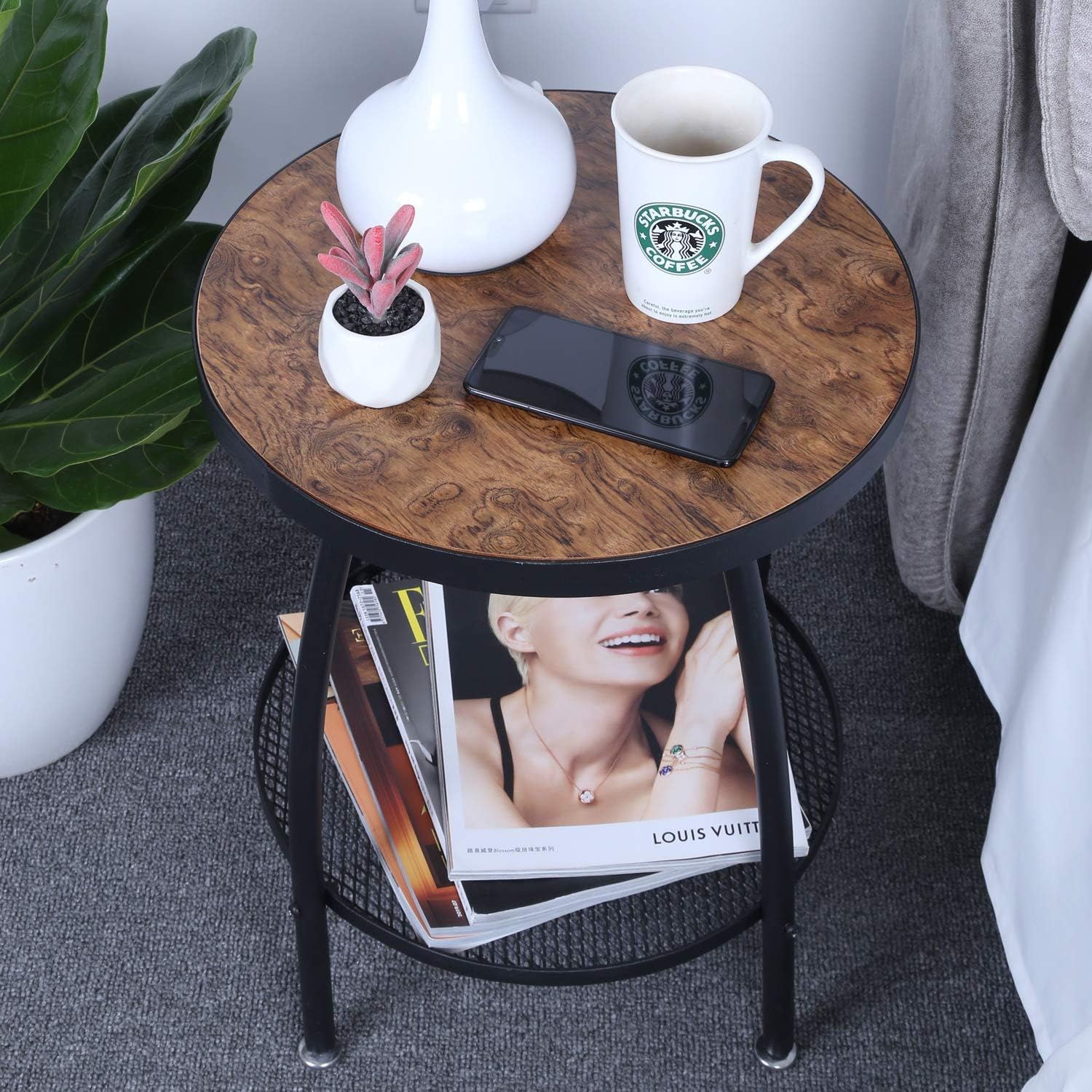Best round wooden end table