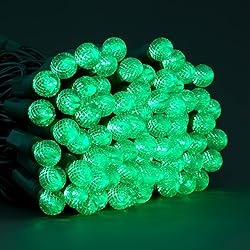 YULETIME Green One-Piece G12 LED Christmas