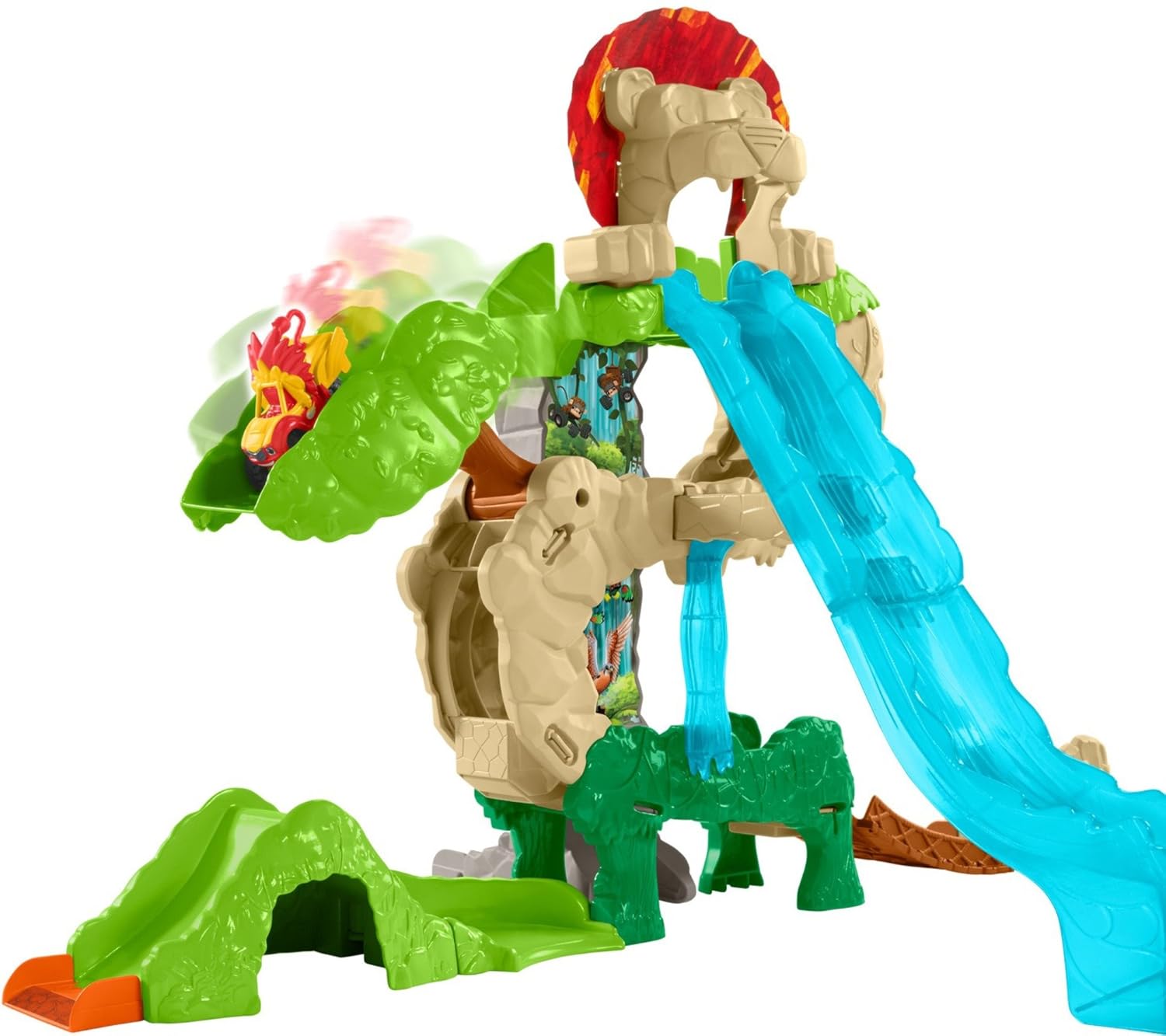 blaze animal island playset