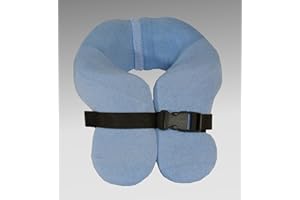Danmar Products Hensinger Head Support with HIgh Unmounted Back Blue (Small)