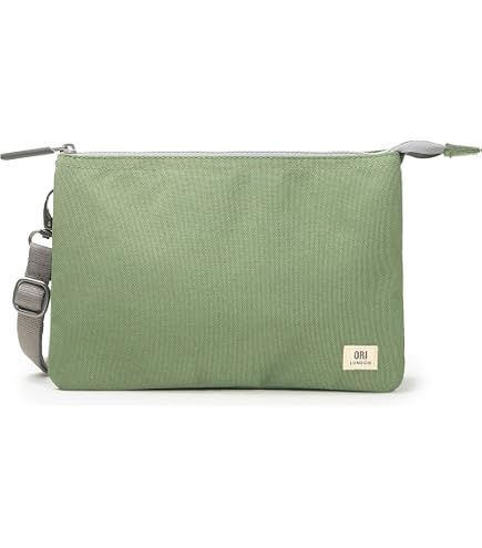 ORI LONDON The Willesden Travel Sling Bag, Lime | Large  display picture 2