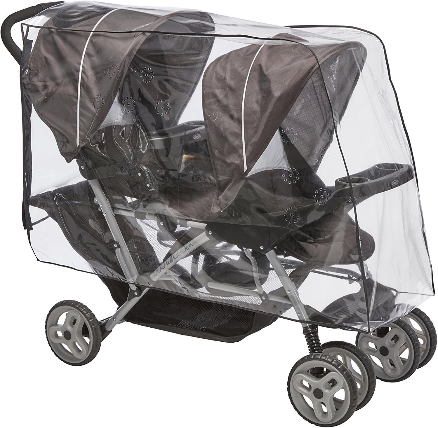 graco double buggy rain cover