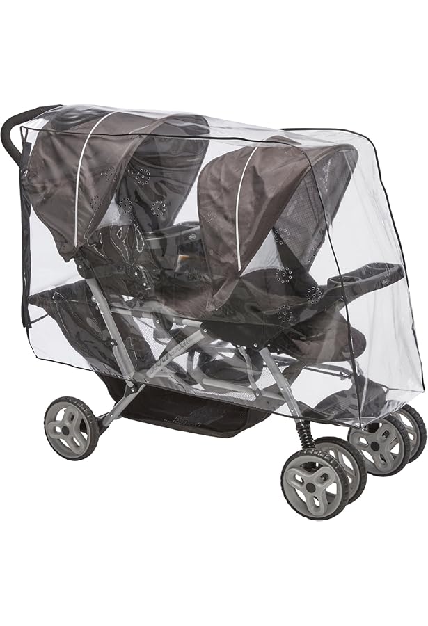 Amazon.com : Sashas Premium Series Rain and Wind Cover for Baby Jogger City  Select Double Stroller : Baby