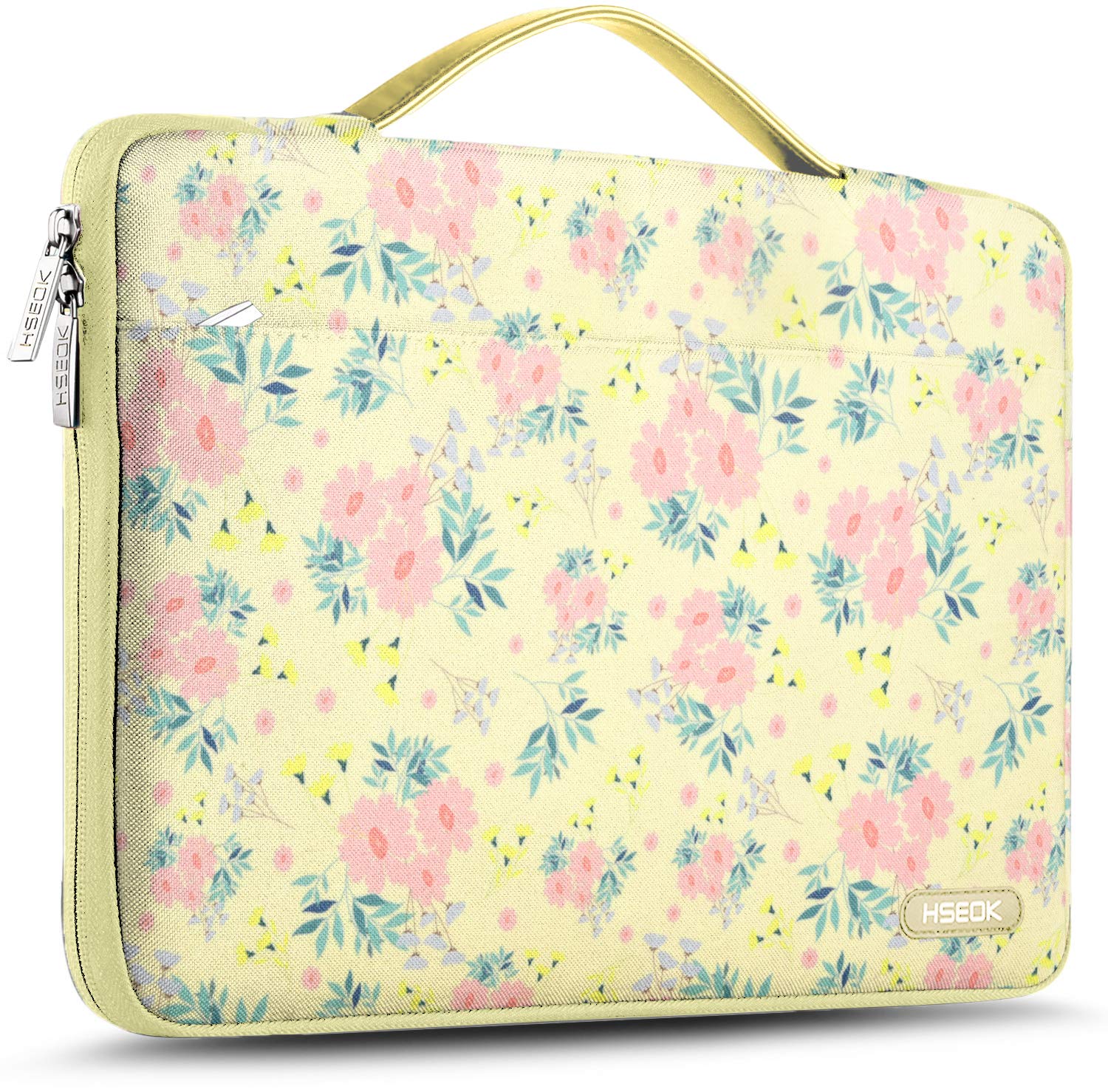 HSEOK Laptop Sleeve 13.3 Inch Case Briefcase Compatible with MacBook Pro 14 inch 2021 M1 Pro/M1 Max A2442 and All Model of 13.3 Inch MacBook Air/Pro, XPS 13, Most Popular 13"-13.5" Notebooks, B02G01