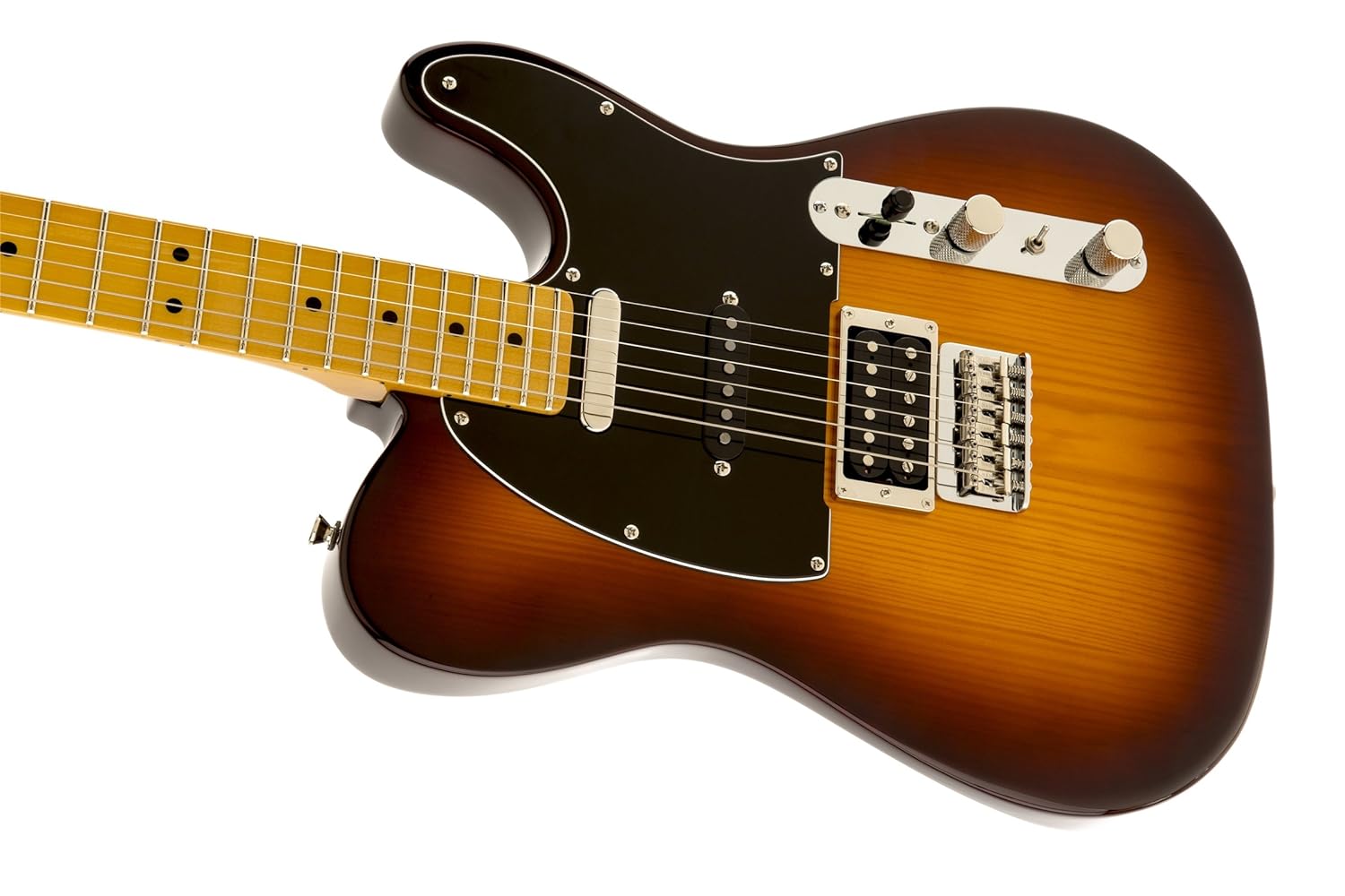 Fender 241102542 Modern Player Telecaster Plus 6-Strings Electric Guitar,  Right-Handed, Honey Burst, Maple Fretboard: Amazon.in: Musical Instruments