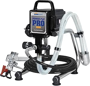 HomeRight Power Flo Pro 2800 C800879 Airless Paint Sprayer Spray Gun, Power Painting for Home Exterior, Fence, Shed, and Garage 2800 psi, 0.24 gpm