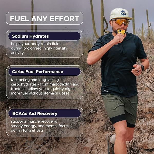 GU ENERGY, LIQUID ENERGY, STRAWBERRY BANANA – 12 COUNT