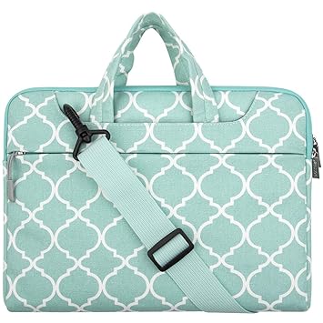 MOSISO Notebooktasche Kompatibel 13-13,3 Zoll MacBook Pro, MacBook Air, Notebook Computer Canvas Geometrisches Muster Laptopt