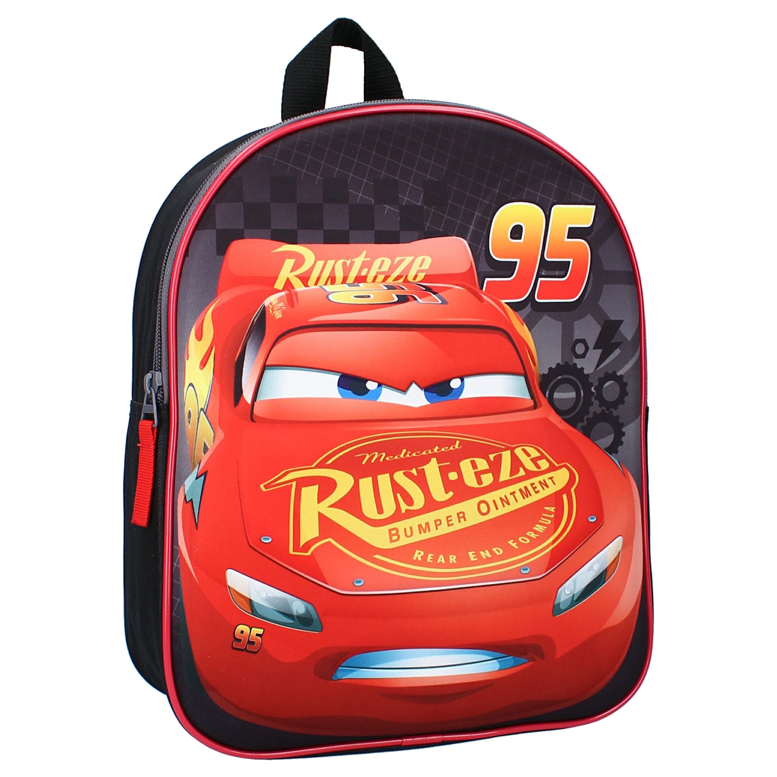 Disney Cars Race Ready Backpack (3D) 32.00 x 26.00 x 11.00 760-2554, multicoloured, Casual