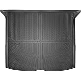 Passport Trunk Mat - Cargo Mat for Honda Passport 2019-2025 All-Weather Cargo Liner for Passport Accessories, Heavy Duty Waterproof Black