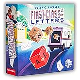 GameHead First-Class Letters, Roll & Write Word Game for Families and Parties, Ages 8+, 1-100 Players, Fast Paced 20 Minute Play Time, Fun and Travel Friendly